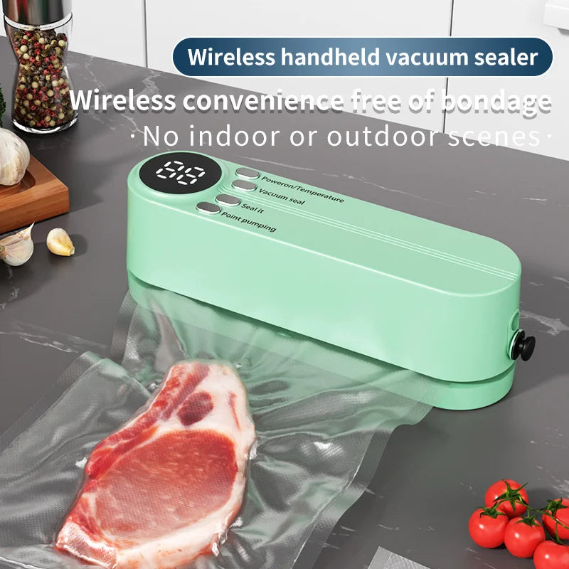 3-in-1 Vacuum Sealer – Seal, Vacuum & Pump in Seconds